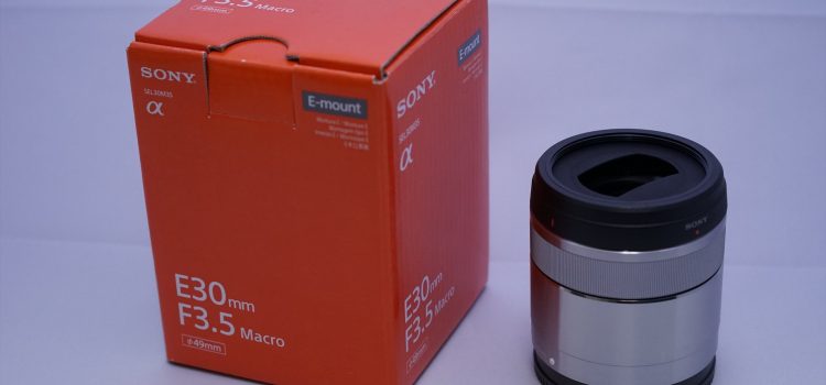 SONY 単焦点マクロレンズ E 30mm F3.5 Macro